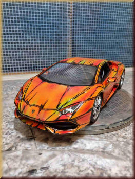 Lamborghini Huracán 1:14 orange Cartoon Style (MAX Grafix MG404562)